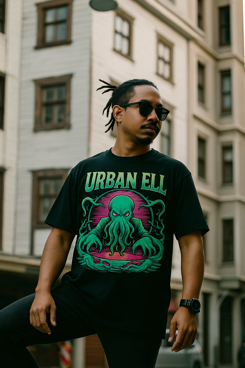 Urban Ell: Cosmic Controller - Oversized T-Shirt